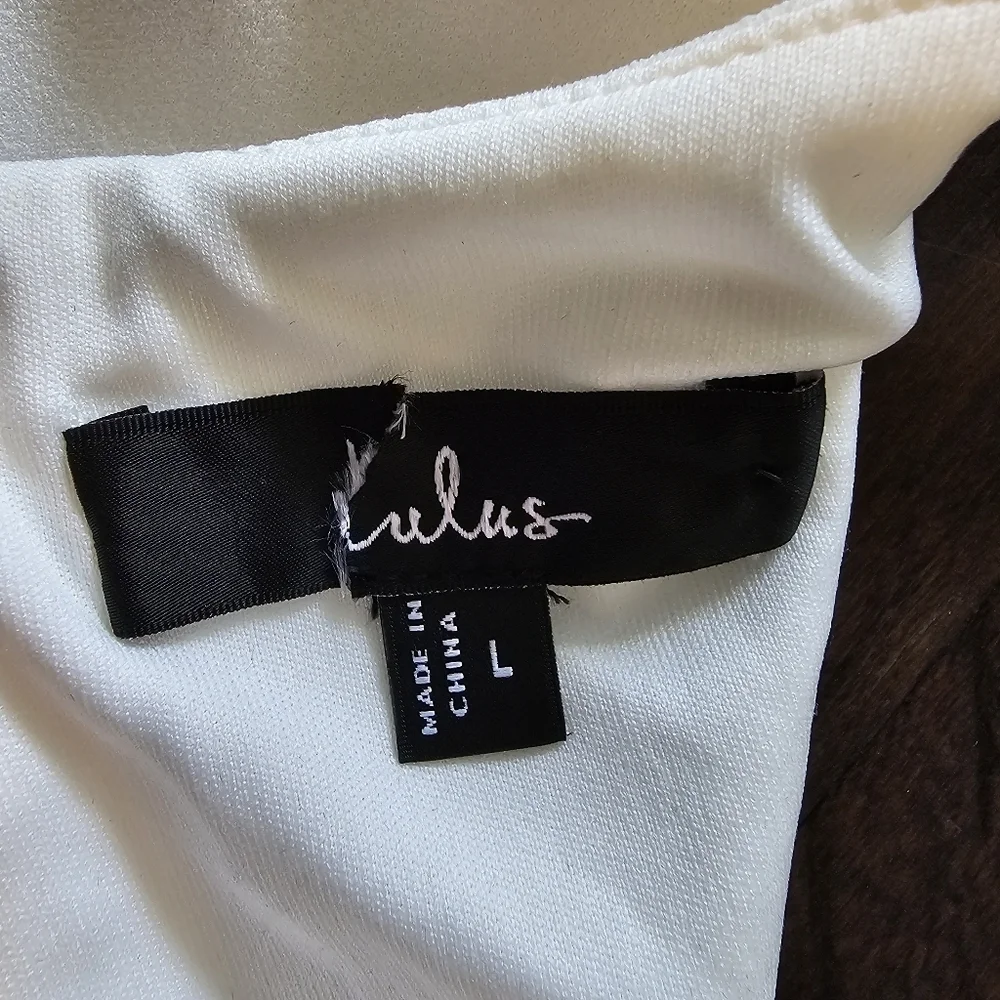 Lulus Enticing Endeavors White Sleeveless Square Neck Jumpsuit